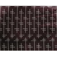 thumbnail image 4 of oneOone Georgette Viscose Fabric Abstract Stripe Kasuri Print Fabric BTY 42 Inch Wide, 4 of 4