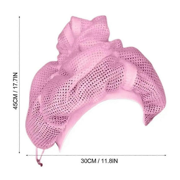 Caps for Drying Curly Hair Shower Cap Net Plopping Bonnet,A