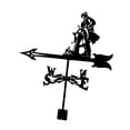 thumbnail image 3 of jicheng Metal Weathervane Decorative Iron Art Ornament for Outdoor Yard Garden Decor Helmsman, 3 of 9