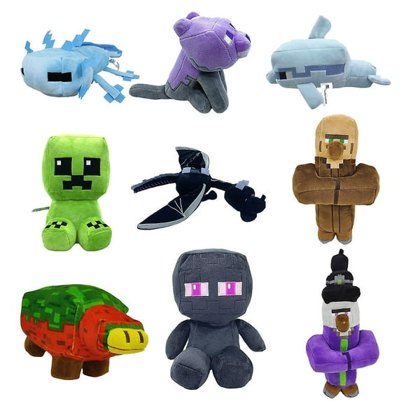Jouets en Peluche Minecraft pour Enfants Cadeaux Style 23