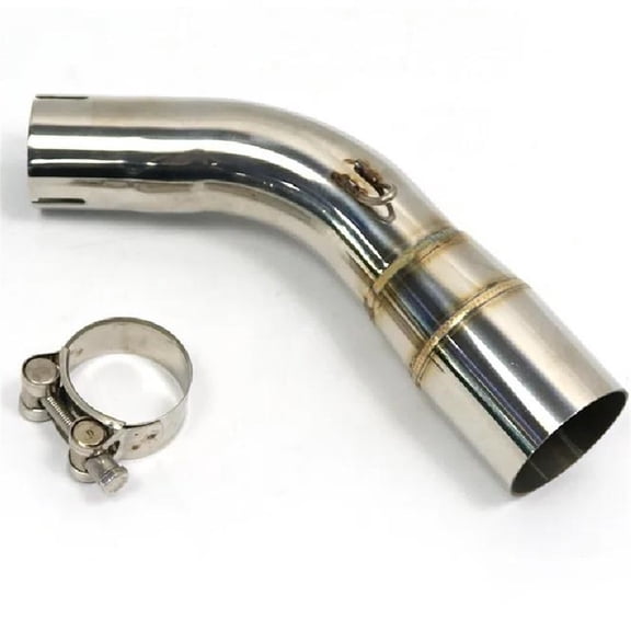 Motorcycle Exhaust System Modify Exhaust Pipe Middle Section Link Pipe For Suzuki SV650 SV650X 2016-2020