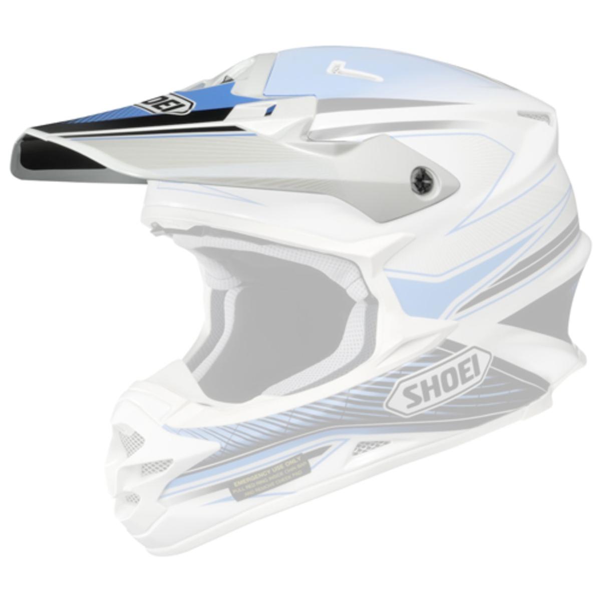 SHOEI Peak for VFX-W Helmet Sear White, Blue, Black One Size Fits