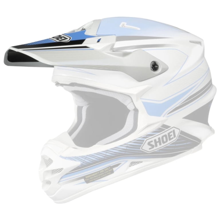 SHOEI Peak for VFX-W Helmet Sear White, Blue, Black One Size Fits