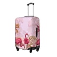 thumbnail image 2 of Cauagu Flamingos In The Tropical Forest Print Travel Luggage Cover,Travel Dust-proof Suitcase Cover Softside Suitcase Protector for 18-32inch,Not Included Suitcase, 2 of 8