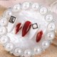 thumbnail image 3 of Tablero de visualización de manicura de paleta de colores de uñas de diamantes de imitación de perlas (D318 4) Tmvgtek cuidado belleza, 3 of 6