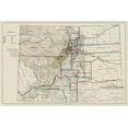 thumbnail image 2 of USGLO 18x13 White Modern Wood Framed Museum Art Print Titled - Colorado - USGLO 1866, 2 of 4
