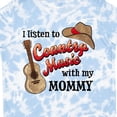 thumbnail image 4 of Inktastic I Listen to Country Music with My Mommy with Guitar and Hat Boys or Girls Toddler T-Shirt, 4 of 5