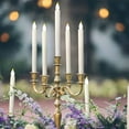 thumbnail image 1 of Flameless Candle Flickering Warm Light Candle 6Pcs LED Flameless Flickering Warm Light Taper Candles With 2 Remote Control For Christmas Thanksgiving Halloween Home Wedding, 1 of 8