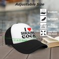 thumbnail image 3 of Funny Trucker Hat Funny Hats for Men and Women Gag Gifts Humorous Baseball Cap with Cotton Front and Breathable Mesh Back, 3 of 6