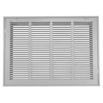 Manufacturer Varies Filtered Return Air Grille 22.62 X 22.62, White, Steel 4JRT7