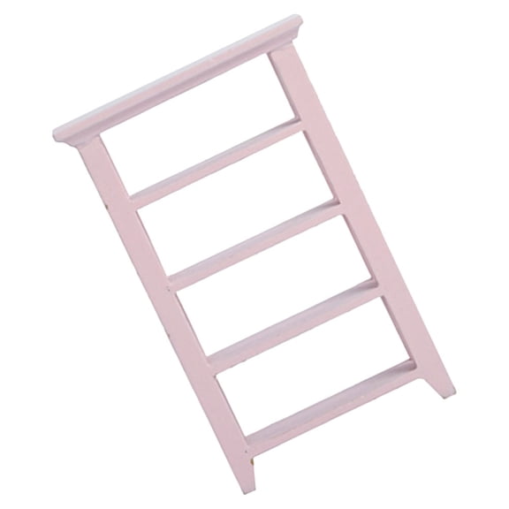 LOLIPPYY Miniature Display Shelf Wooden Dollhouse Furniture for Decoration 1Pcs