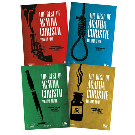 Best of Agatha Christie Vol 1-4  - 8 DVD Boxed Set - Region 1 (US &