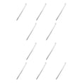 thumbnail image 1 of Toystoory Toldo de aluminio a prueba de viento para tienda de campaña, clavo de tierra, toldo, hamaca, gancho de estaca, equipo para exteriores, Plata 10Conjunto, 1 of 6
