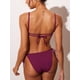 thumbnail image 2 of Traje de baño entero DOBREVA fucsia con tiras y recortes XL, 2 of 6