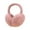 9# Pink, variant on Huankd Ear Muffs Winter Women Men Soft Earmuffs Cute Ear Covers Cold Weather Fluffy Ear Warmers Headband Winter Accessories Black L