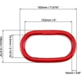 thumbnail image 4 of Eslabón de cadena de seguridad yakicag Oblong Master Link 5/8 3T G80, 4 of 8