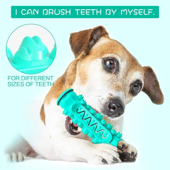 LNGOOR Dog Chew Toys Puppy Teething Toys for Small Medium Dog Dental Care Toothbrush for Small Breeds Indestructible Dog Teeth Cleaning Toys
