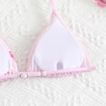 thumbnail image 6 of Gunia Swimsuits For Girls Floral Print Bikini With Wrap Skout Big Kids Two Piece Tankini Bathing Suit Girls' Swimwear For Holiday Beach Pool 7-16 Years, 6 of 8