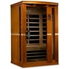 DYNAMIC SAUNAS "Vittoria 2-Person Low EMF Far Infrared Sauna