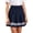 Navy-16, variant on Girls' Pleated School Uniform Skirt, Elastic Waist Skirt for Casual A-Line Skort with Built in Short for 3-15 Y