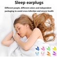 thumbnail image 5 of -Color EarplugsTapones Oídos Para Dormir Cancelación De Ruido, Tapones Oídos Reutilizables Súper Suaves, Tapones Oídos De Silicona, Para Dormir 8 Pares, Natación, Ronquidos, Concie, 5 of 5