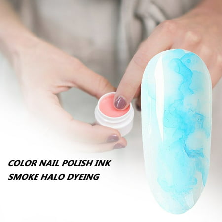 LIVEYOUNG Nail Polish Glue Ink Smoke Color Smudge Liquid Bubble A Marble  Pattern Gradient Nail Art Japanese Water Dye Liquor 5 | Walmart Canada
