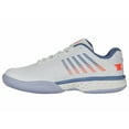 thumbnail image 6 of K-Swiss Men's Hypercourt Express 2 Tennis Shoe, Lucent White/Infinity/Scarlet Ibis, 8 W, 6 of 8