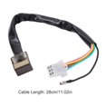 thumbnail image 3 of Motorcycle Gear Indicator Waterproof Shift Lever Sensor High Accuracy LED Digital Display with 28cm/11.02in Cable, 3 of 3