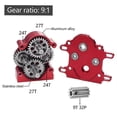 thumbnail image 3 of Aluminum Dual Transmission Dig Overdrive Gearbox Purple, 3 of 5