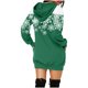 thumbnail image 1 of WILLBEST Sudaderas para Mujer, Vestido de Navidad, Vestido de Noche para Mujer, Sudadera Navideña de Moda con Capucha y Bolsillo Tipo Bolso, Sudadera Estampada, Falda de Moda XX-Grande, 1 of 4