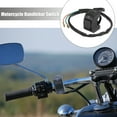 thumbnail image 2 of Unique Bargains Black 7/8' 22mm Motorcycle Handlebar Toggle Switch Headlight Switch with On Off Push Button, 2 of 7