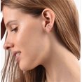 thumbnail image 4 of 18 Pairs Tiny Cartilage Stud Earrings for Women Men CZ Stud Earrings Stainless Steel Geometric Barbell Flat Back Earrings Piercing Set------Product co, 4 of 5