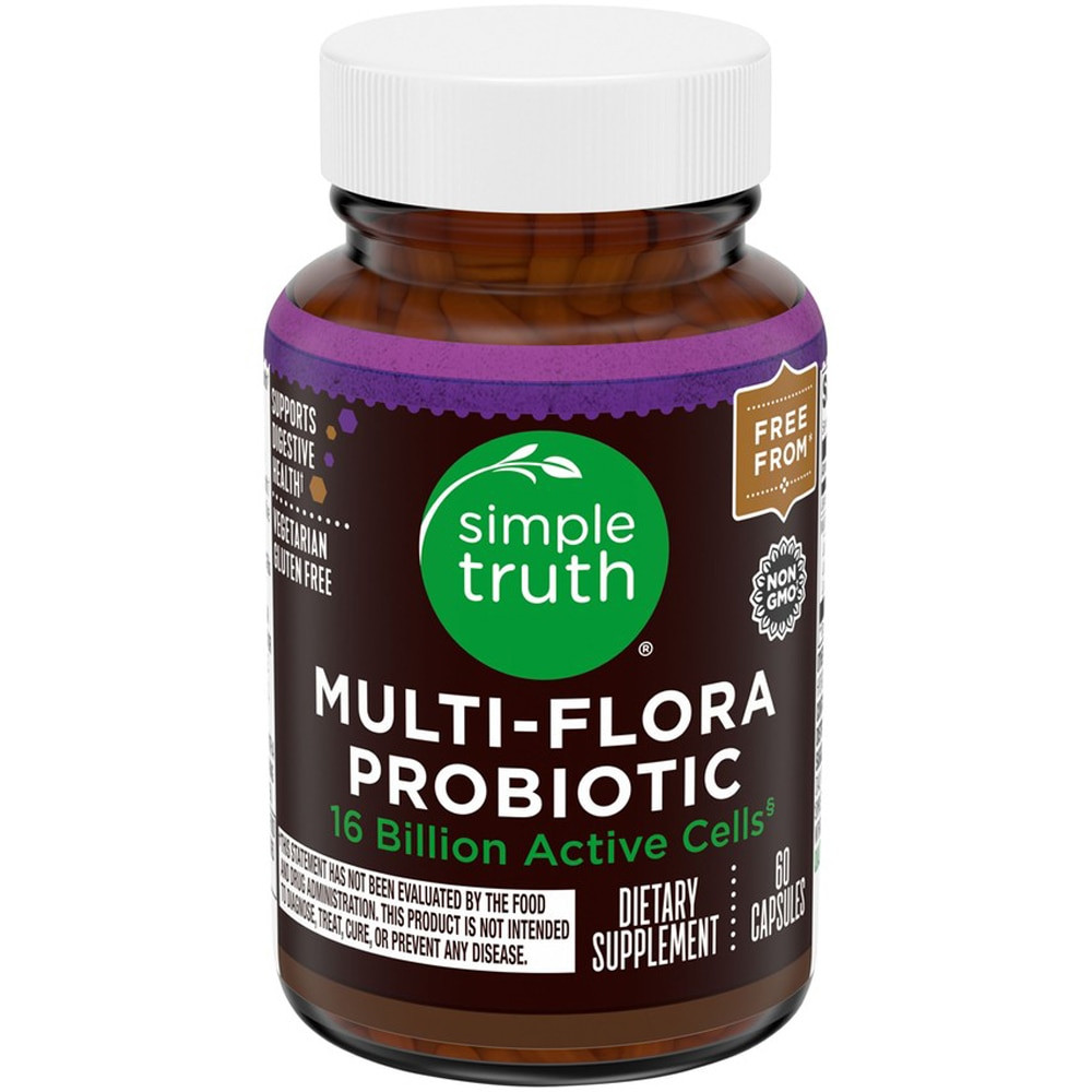 Simple Truth MultiFlora Probiotic 16 billion cells 60 Capsules