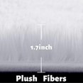 thumbnail image 3 of Blush Round Rug For Bedroom,fluffy Circle Rug For Kids Room,furry Carpet For Teen Girls Room, 3 of 5