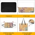 thumbnail image 4 of Colorful Tie Dye Vortex Picnic Blanket Waterproof Outdoor Beach Blanket Hand-held Pad Suitable for Travel, Camping, Beach, Family Gatherings, 4 of 8
