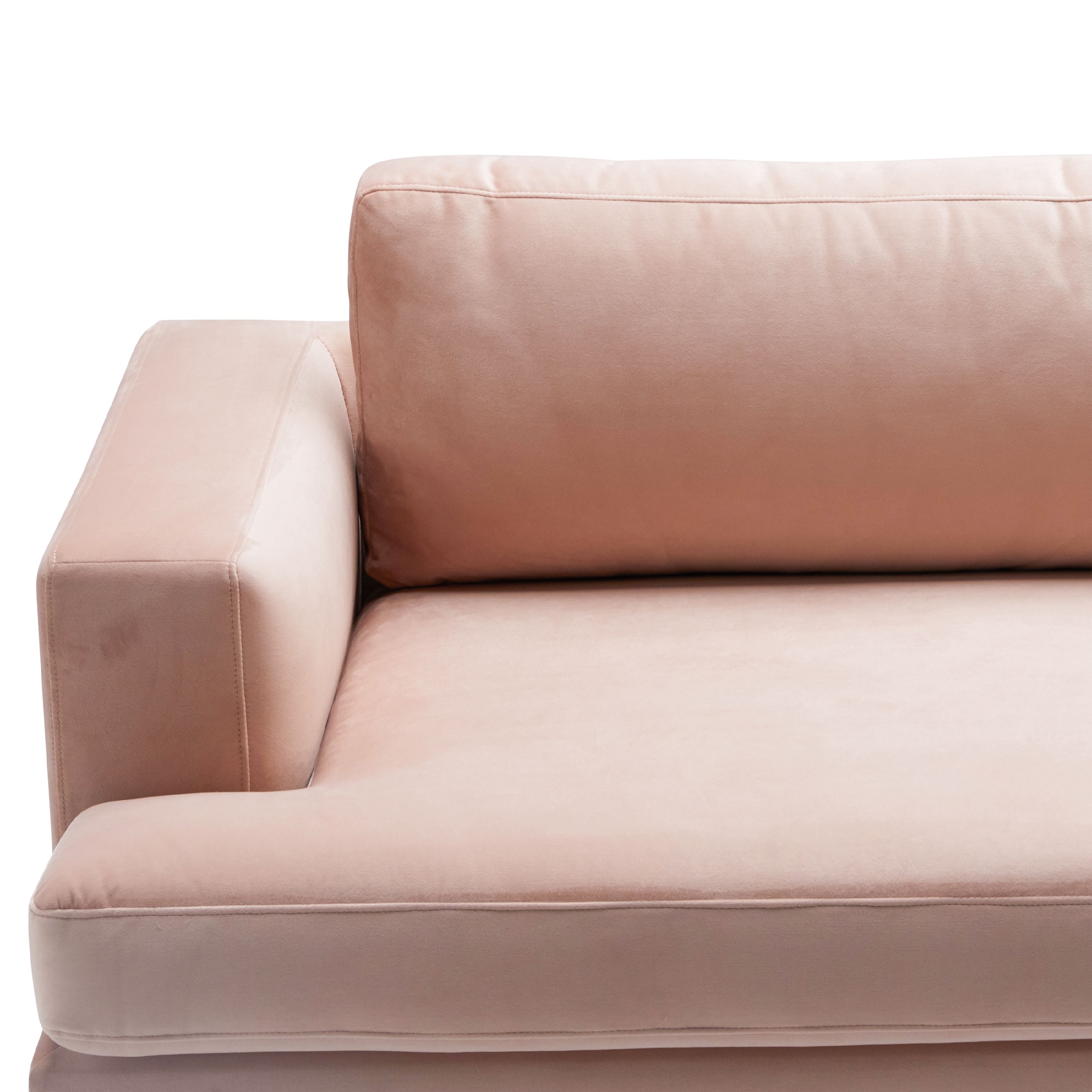 Drew Barrymore Flower Home Sofa, Pink Velvet - image 4 of 17