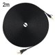 thumbnail image 1 of Cable de red tipo Cat7, oficina en casa, hotel, cable plano para Internet, cable Ethernet, tipo plano, negro, 2 metros Advancent EL4498-02, 1 of 2