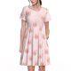 thumbnail image 1 of Balery Cute Pig Face Vestidos sueltos de manga corta para mujer, vestidos de verano 2025, vestidos casuales de corte A con vuelo., 1 of 6