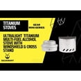 thumbnail image 3 of Ultralight Titanium Multi-Fuel Alcohol Stove, 3 of 8
