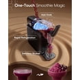 thumbnail image 4 of ecozy Slushie Machine, no necesita hielo, 68 oz para hogar, con autolimpieza, temporizador 24 h y enfriamiento continuo, 5 programas preestablecidos para margaritas, frappés y malteadas, 4 of 5