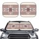 thumbnail image 2 of Balery Fashion Tatreez1 Parasol para parabrisas de coche de 2 piezas | Parasol plegable para parabrisas delantero de coche para la mayoría de sedanes-Medium, 2 of 6