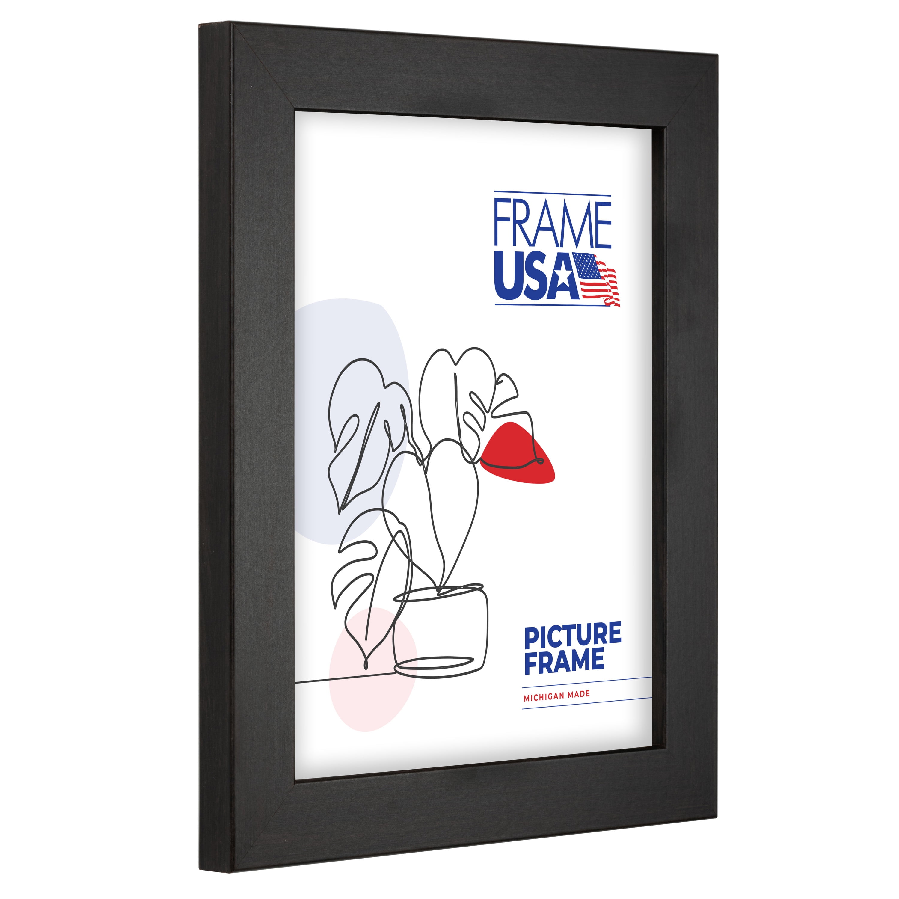 Affordable Medium Brazilian Walnut 18x24 Inch Picture Frame
