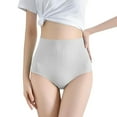 thumbnail image 1 of Women's High Waisted Abdominal And Small Belly Constricting Powerful Hip Lifting And Seamless Large Sized Briefs, 1 of 6