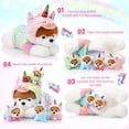 thumbnail image 3 of Perro Skylety de peluche con bebés en su interior, 1 mamá grande con 4 bebés pequeños, 3 of 6