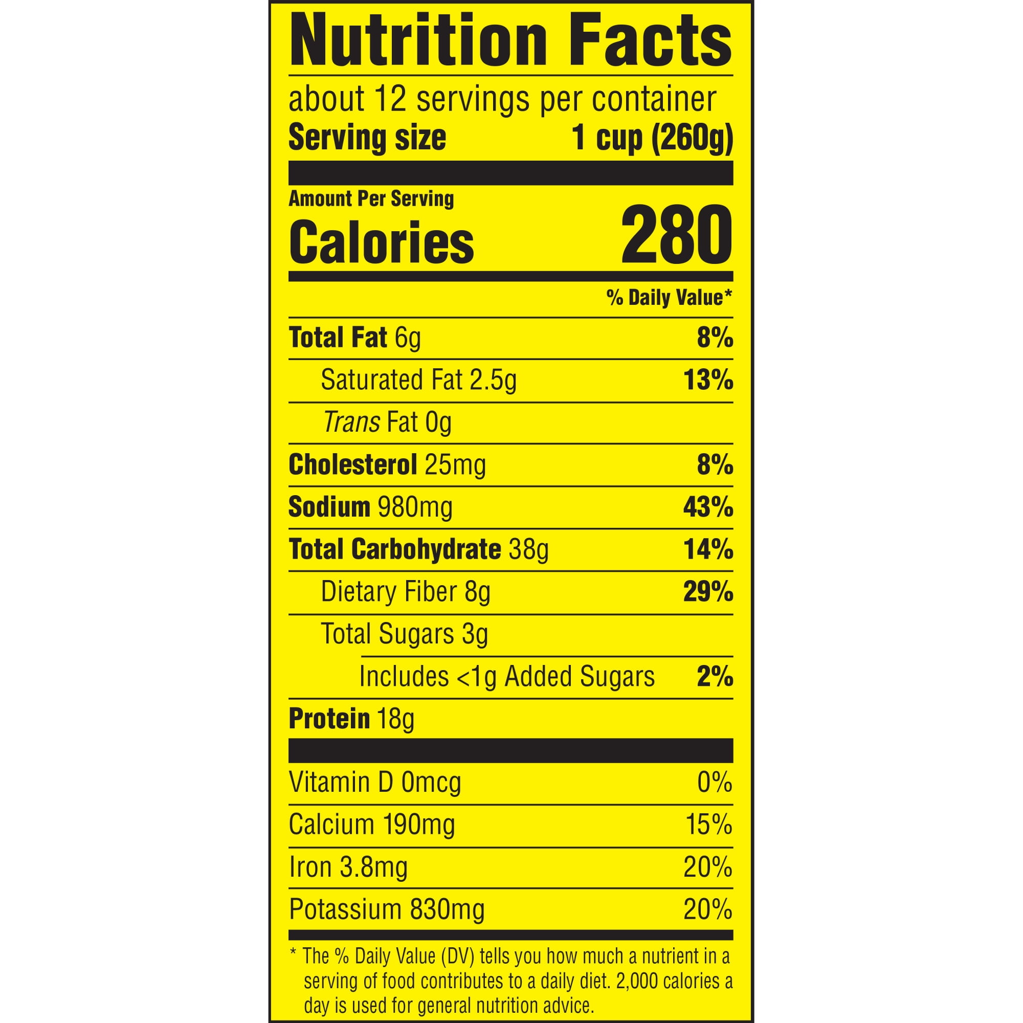 Nalley Chili Con Carne With Beans and Cheese, Family Size, 106 oz.