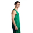 thumbnail image 3 of Sport-Tek PosiCharge Classic Mesh Reversible Tank-2XL (Kelly Green), 3 of 6