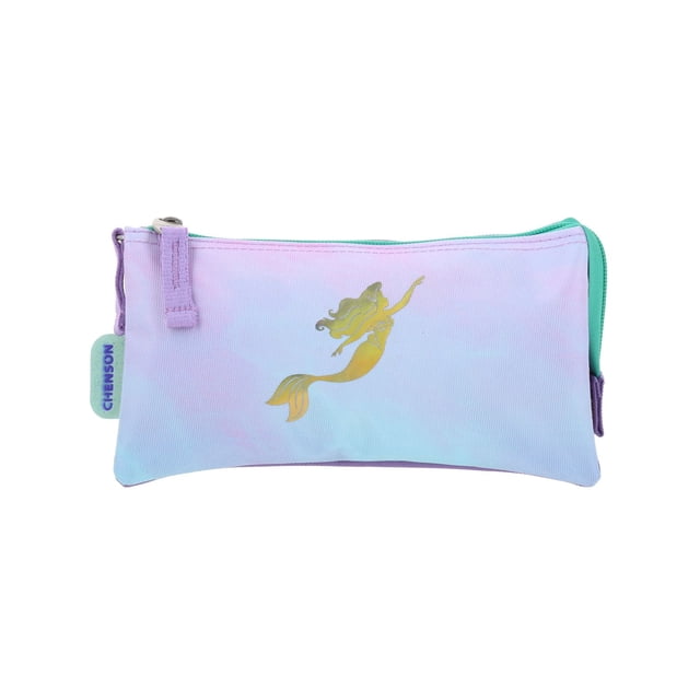 Lapicera Estuche Chenson Triple Cierre Disney Princesas Ariel PR70268-V Deeper