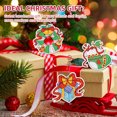thumbnail image 4 of llavero DIY 5D Kit de pintura de diamante Llavero Santa Bolsa de árbol de Navidad Accesorio Hecho a mano Decoración de Navidad Regalo de Navidad para Navidad Año Nuevo 15PCS Irfora llavero, 4 of 7