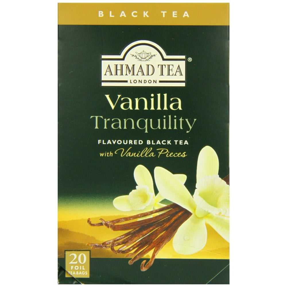 Ahmad Tea Vanilla Tranquility Vanilla Black Tea (20 Teabags) Walmart