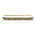 thumbnail image 4 of Pearl Mantels Henry Premium Black MDF Mantel Shelf, Precision Black Paint, 72"L x 9"D x 8"H, 4 of 5